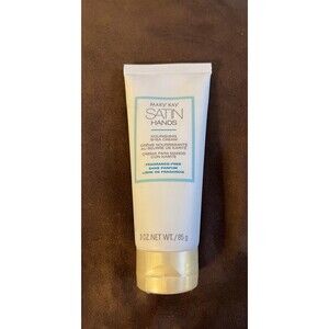 Mary Kay Satin Hands Nourishing Shea Cream Fragrance Free Hand Lotion New Sealed